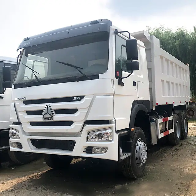 Sinotruk HOWO Nx 6X4 10 Wheel Tire  400 420HP Truck Used 371HP 30tons Second Hand 20m3 Mining Transport Dump Tipper Truck