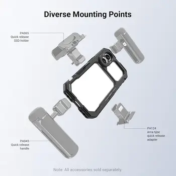 NEEWER PA158- Jaula de teléfono compatible con iPhone 17 solamente detail image