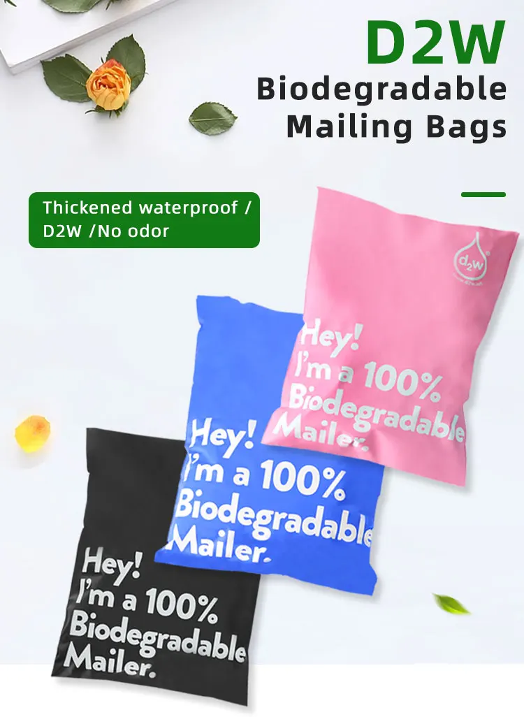 Custom Print Postage Envelope Bag Logo Poly Mailers Express Plastic