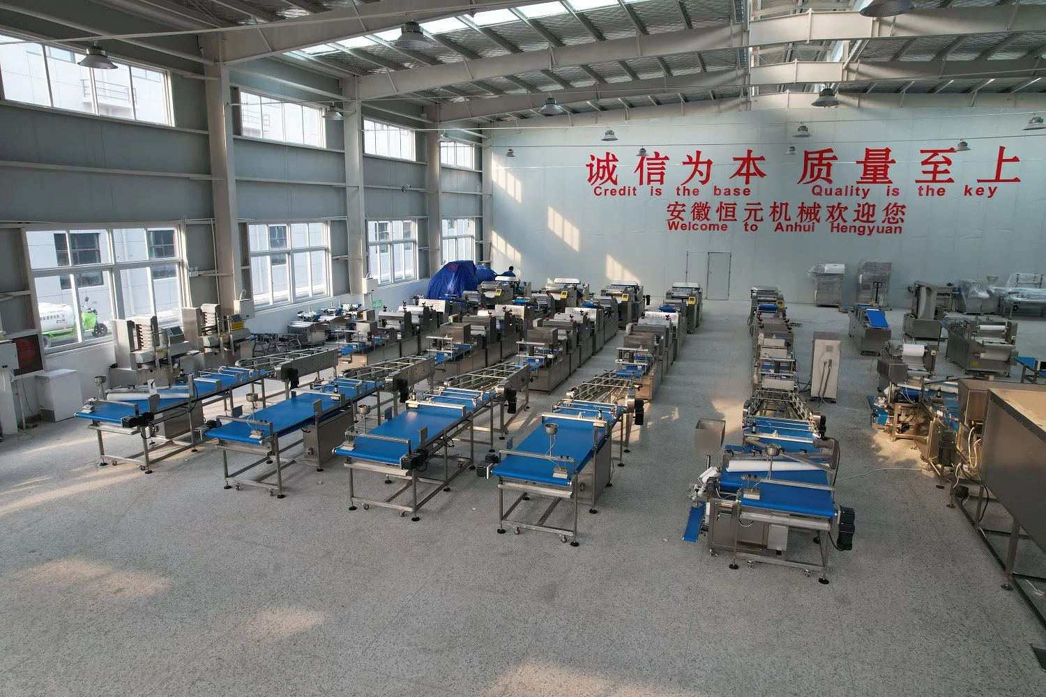 Automatic Machine Line for Tong Guan Bread Pork Belly Buns Production Line