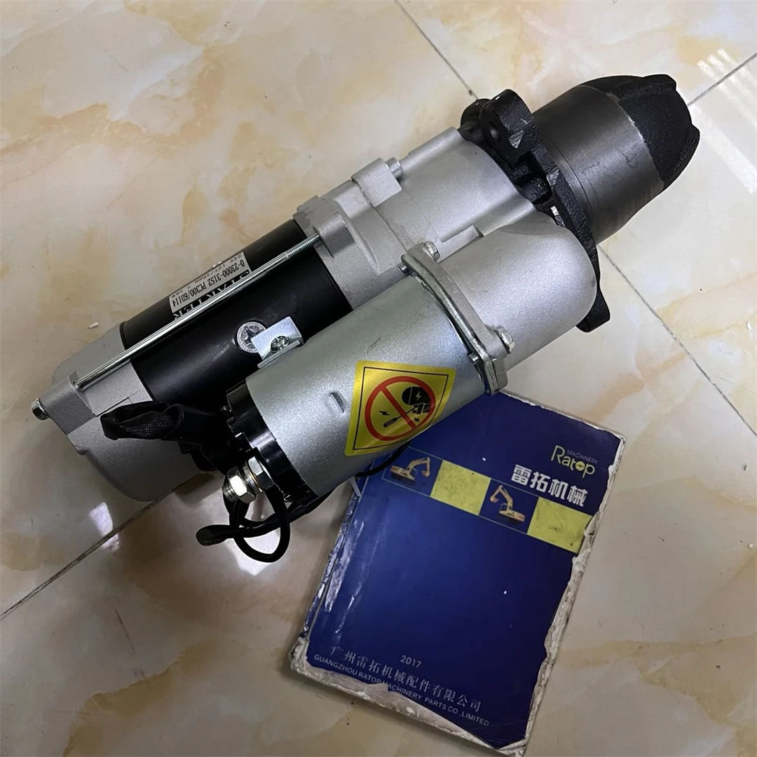 PC300-7 Excavator Starter 600-863-8111 600-863-8112 for