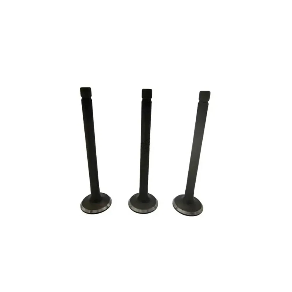 For Yanmar Engine 3TNE84 3TNE84T Komatsu Engine 3D84E Exhaust Valve 3 Units 1 Set YM129100-11130