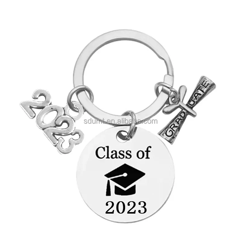 Graduation Keychain 2023 Grad Souvenir Keyring Key Chain Pendant ...