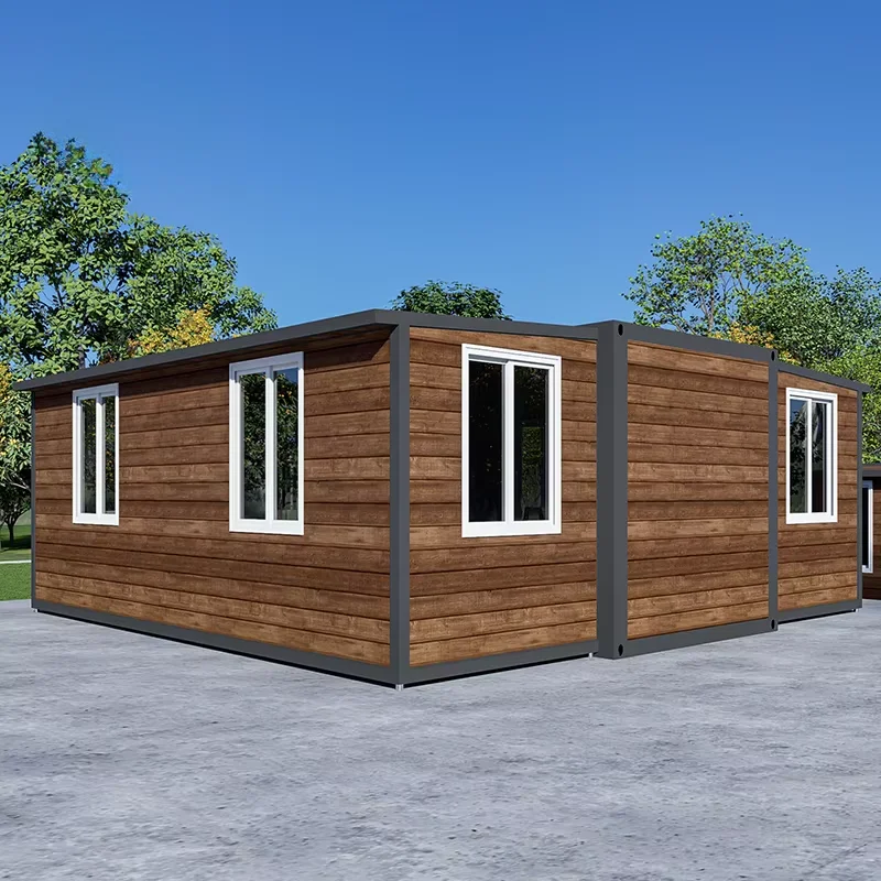Alibaba.com: Luxury Villa 20ft 40ft 3-bedroom modular prefab tiny home ...