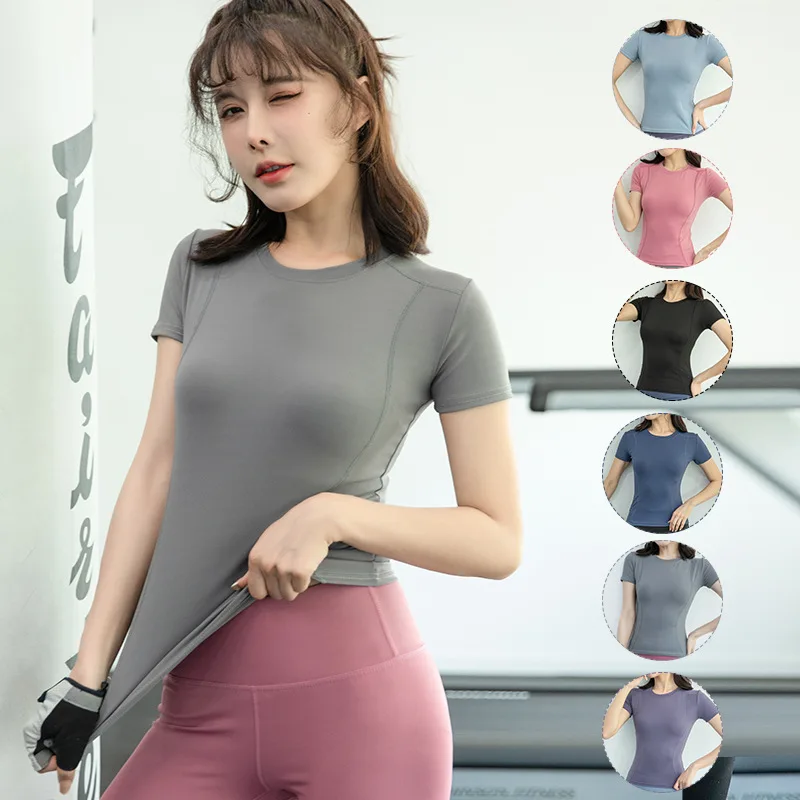 High quality running yoga top for women gym outdoor sports quick-dry tank sleeve tops fitness open back mujer body crop top