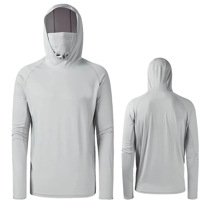 LOOGU Women's UPF 50+ Sun Protection Hoodie - Long Sleeve, Quick Dry, Lightweight For Hiking & Fishing