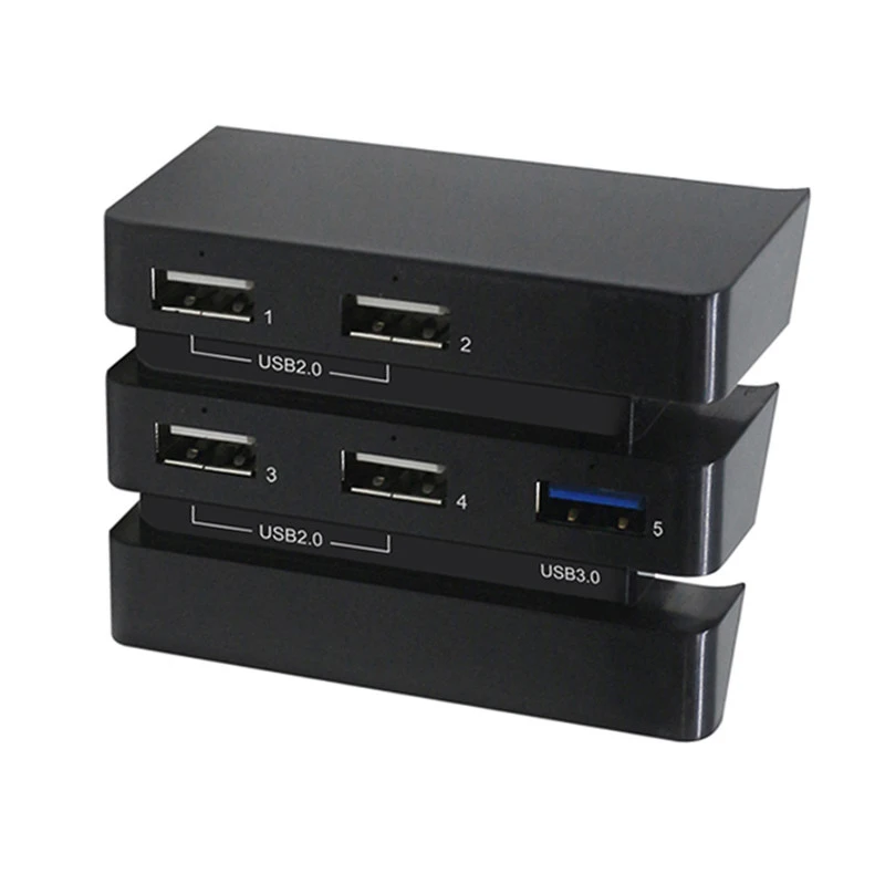 DOBE PS4 USB Hub 5 Port USB 3.0 2.0 High Speed Charger Controller