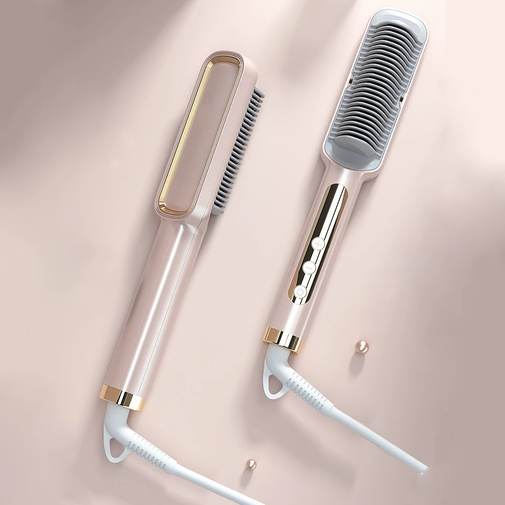 hair straightener brush