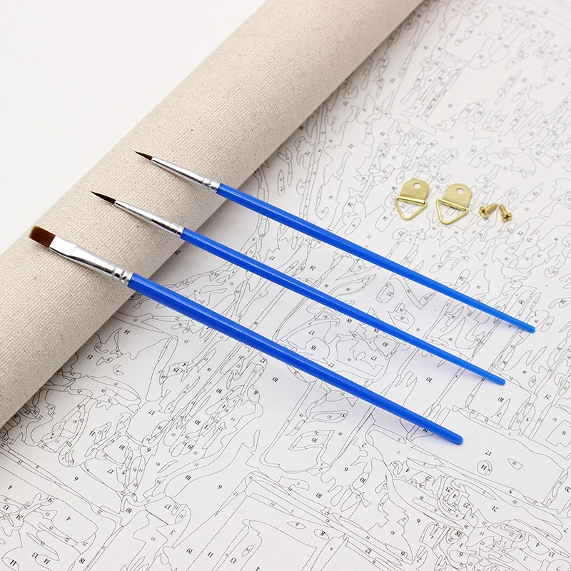 Diy Painting By Number Sets Van Gogh The Starry Night Oil Painting Hand