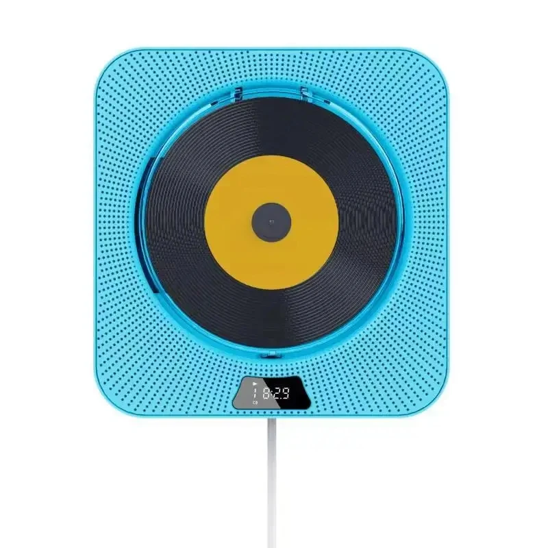 Q200 壁掛け式CDプレーヤー Bluetoothスピーカー リモコン付き FM