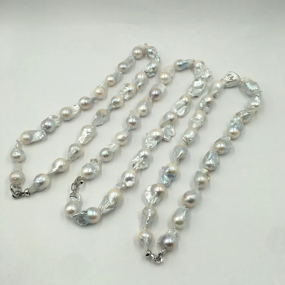 Coppia Barocca APC Di Perle Dei Mari Del Sud Provenienti Dall - Foto 11