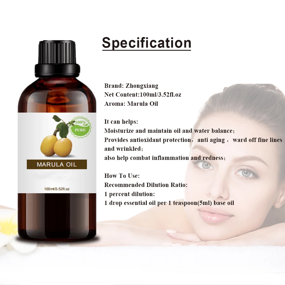 NOW Solutions Organic Marula Oil - 100% Pure Cold-Pressed Face & Skin Oil, 1 Ounce