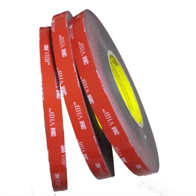 Black 3m Vhb Tape 5915 / 5925 / 5930 / 5952 / 5962 For Painted Metal