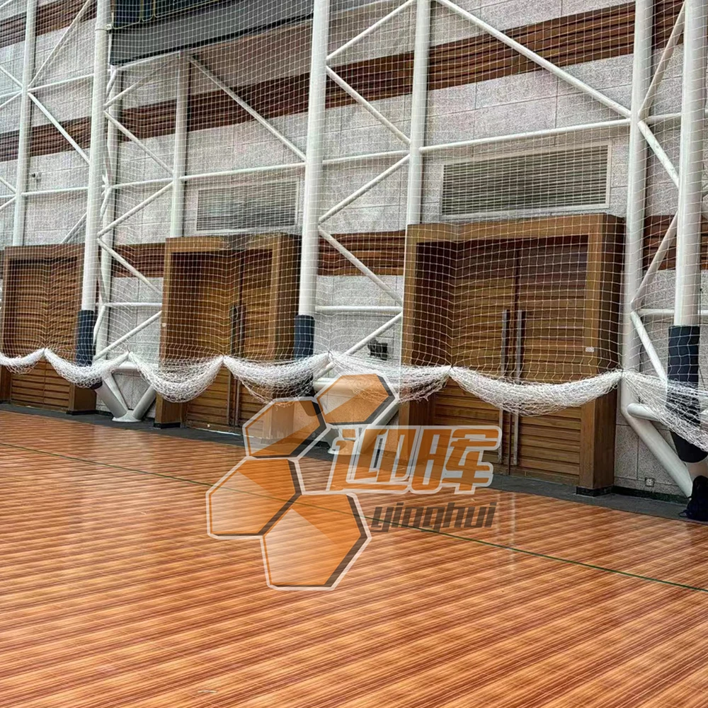 Indoor Interlock Woodgrain Basketball Flooring Plastic Wooden Basketball Sports Court Flooring