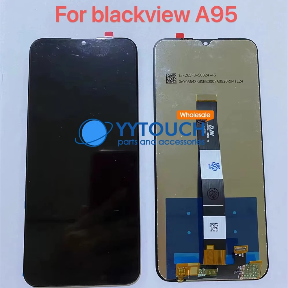 E-yiiviil LCD Digital Display Compatible with Blackview A95 6.53 LCD Display Touch Screen Assembly with Tools
