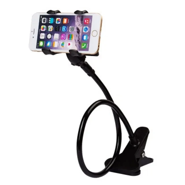 Universal Lazy Bracket Mobile Phone Holder Gooseneck Stand Stents
