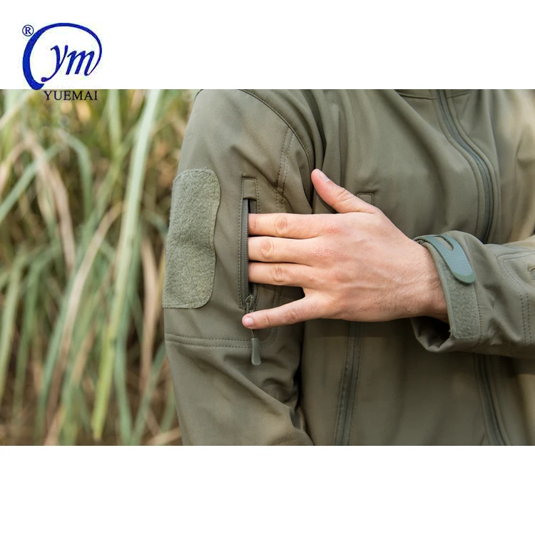 army green waterproof jacket