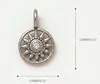 Roue solaire argentée