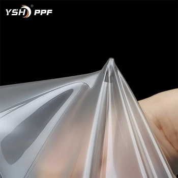 Clear adhesive roll Anti Scratch 15m transparent TPU protective ppf warp car paint protection film body