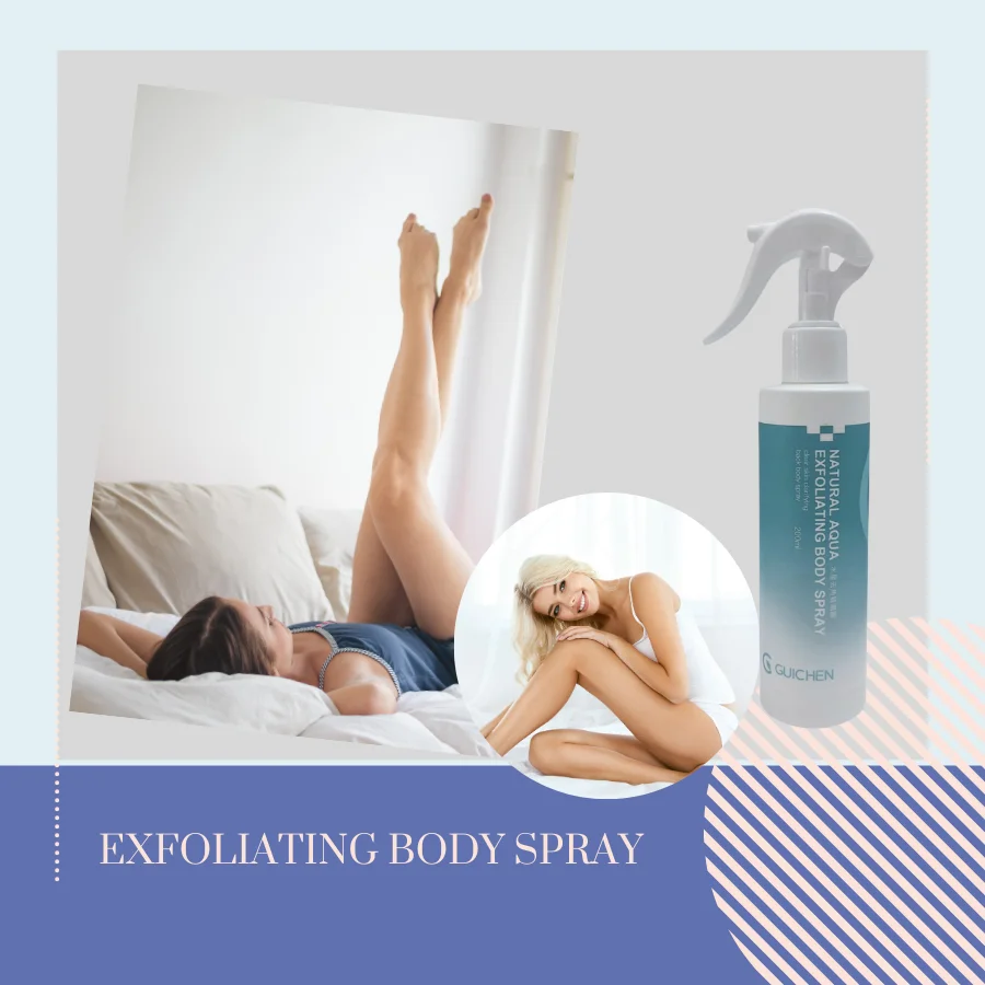 Customized Exfoliating Body Spray Skin Care Exfoliating Face Spray