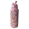 Pink straw lid 13