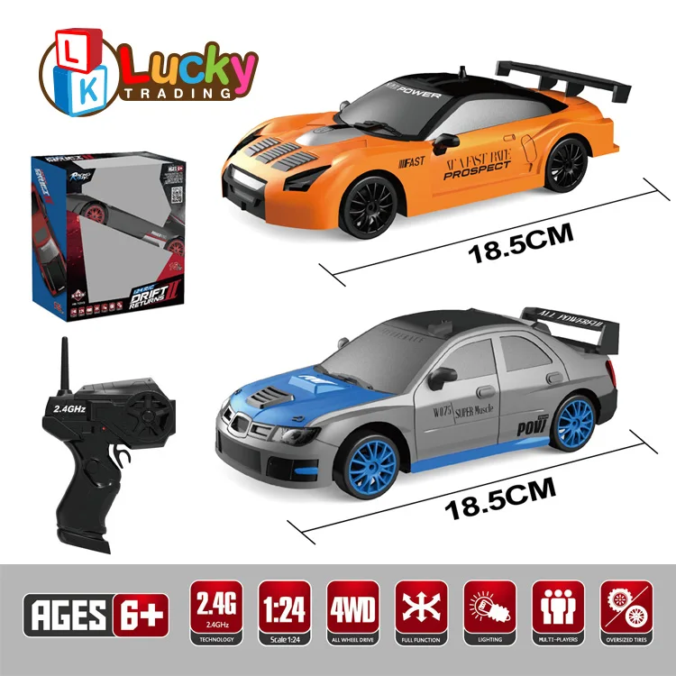 LKTOYS2.4G 1:24 RC Car Drift - Expert Remote Control Racing