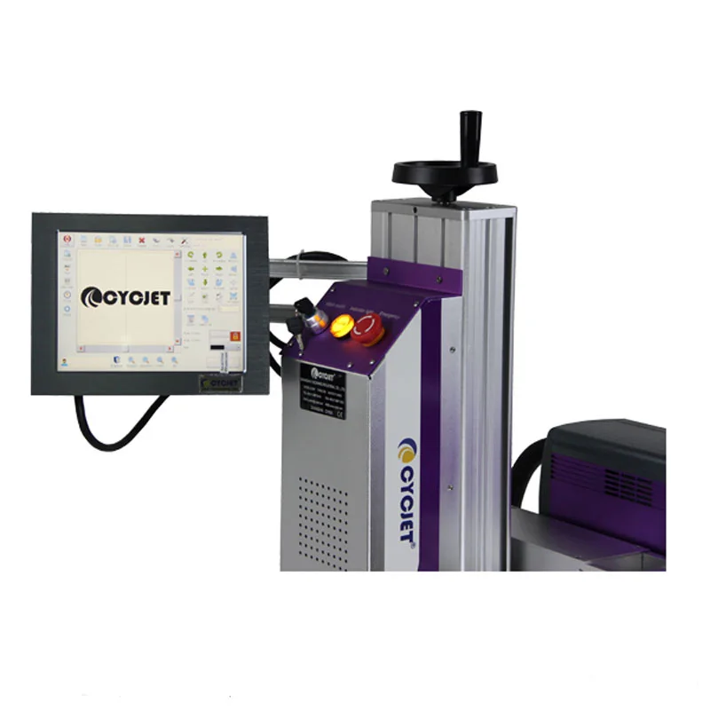 CYCJET Industrial LC30F CO2 Laser Coding Machine for Electric Cable