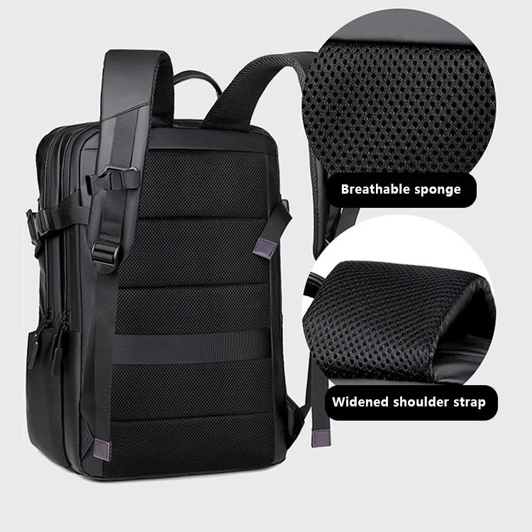 Custom Smart College Man Travel Office Computer Waterproof Leather ...