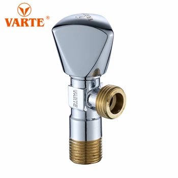 1/2 - 3/8  Inch  VARTE  Long Handle  Forged  Brass  Angel  Valve With  High Quality
