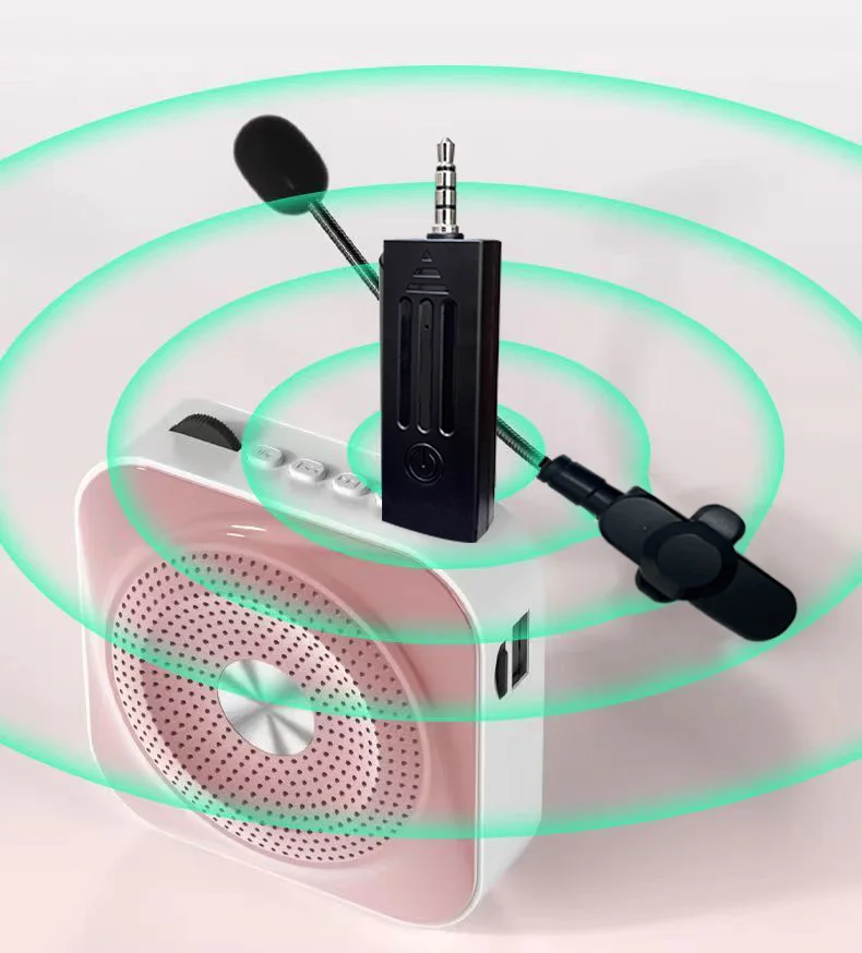 Wireless Voice Amplifier A-K35D Mini Cute Wireless Voice Amplifier  For Classroom Classroom Training(pic10)