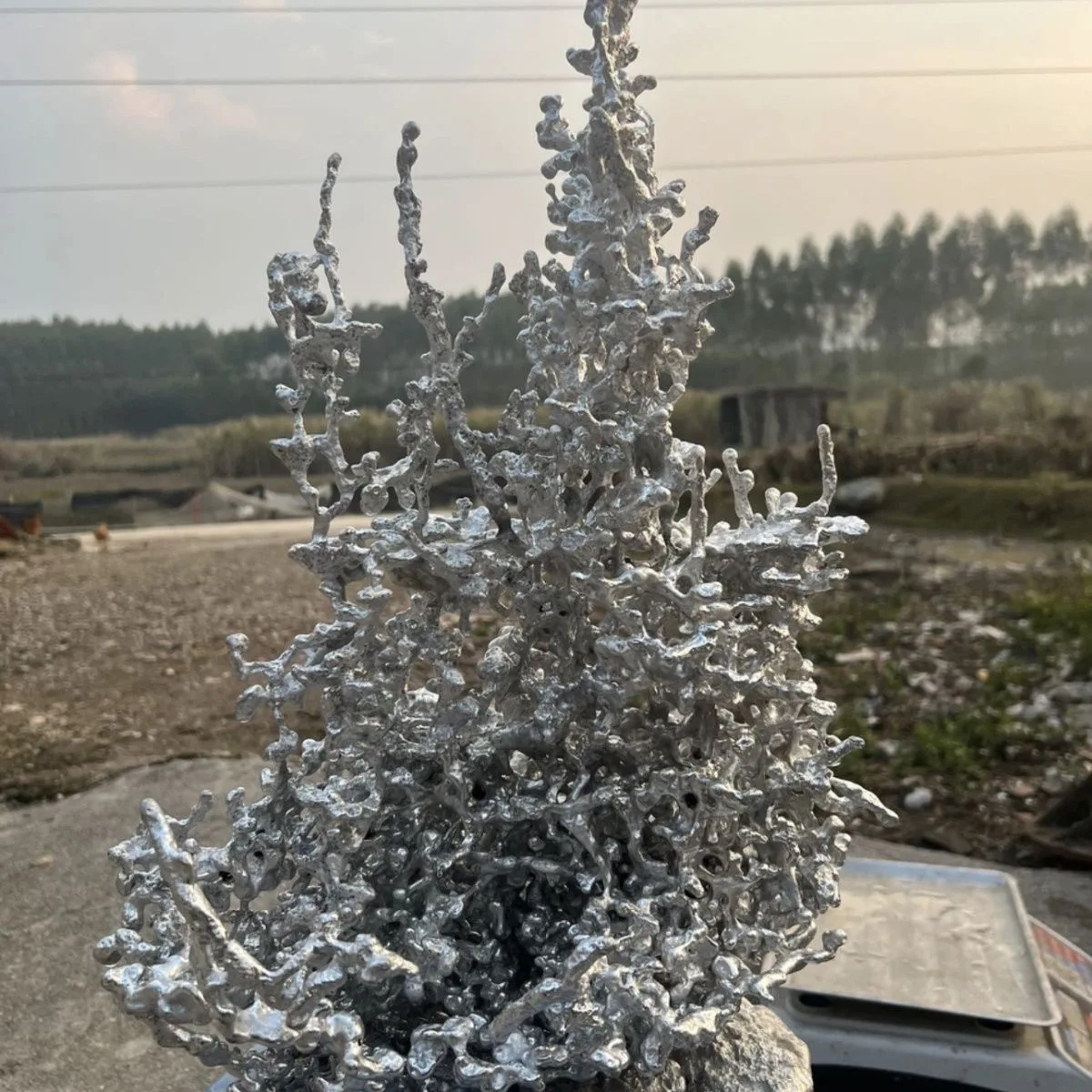 Natural Ant Nest Cast Aluminum Custom - Creative Ornament