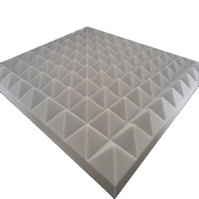 Customized Pyramid Melamine Studio Acoustic Foam Panels Soundproofing ...