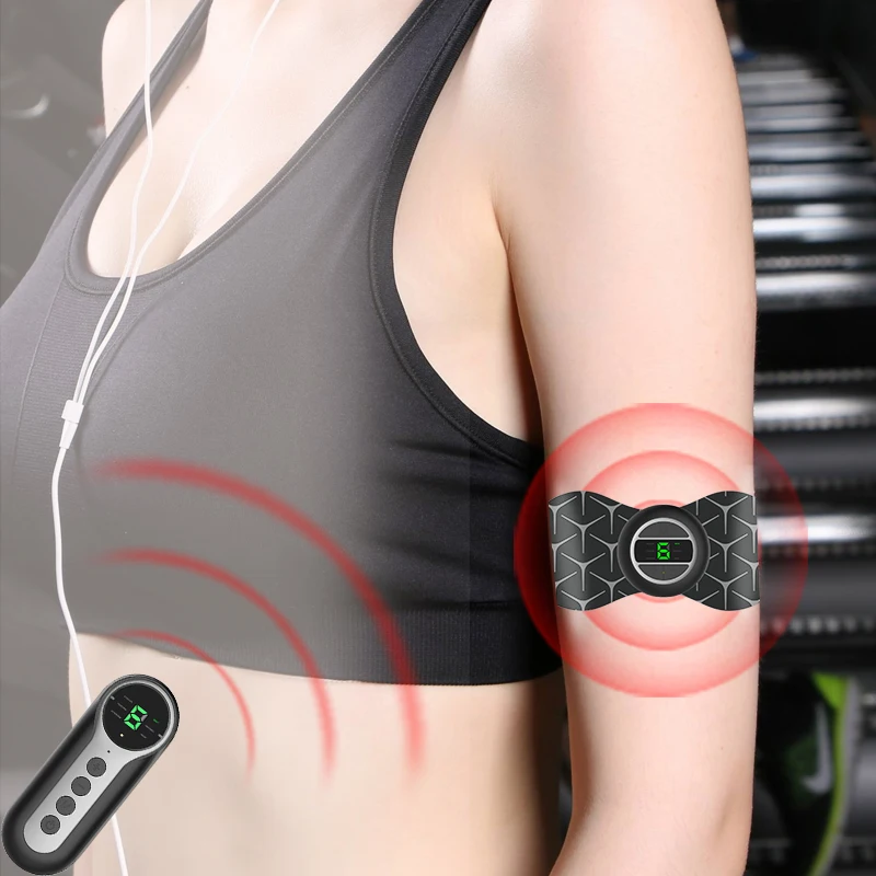 Wireless EMS Shiatsu Neck and Shoulder Tapping Massager Health Gift for Family