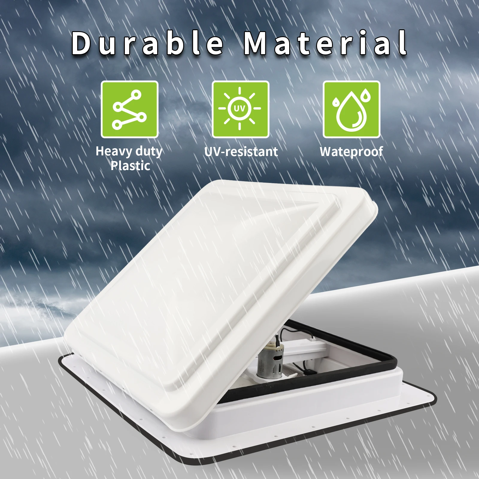 Remote Control Rv Ventilation Roof Fan 12v Roof Vent Rv Caravan