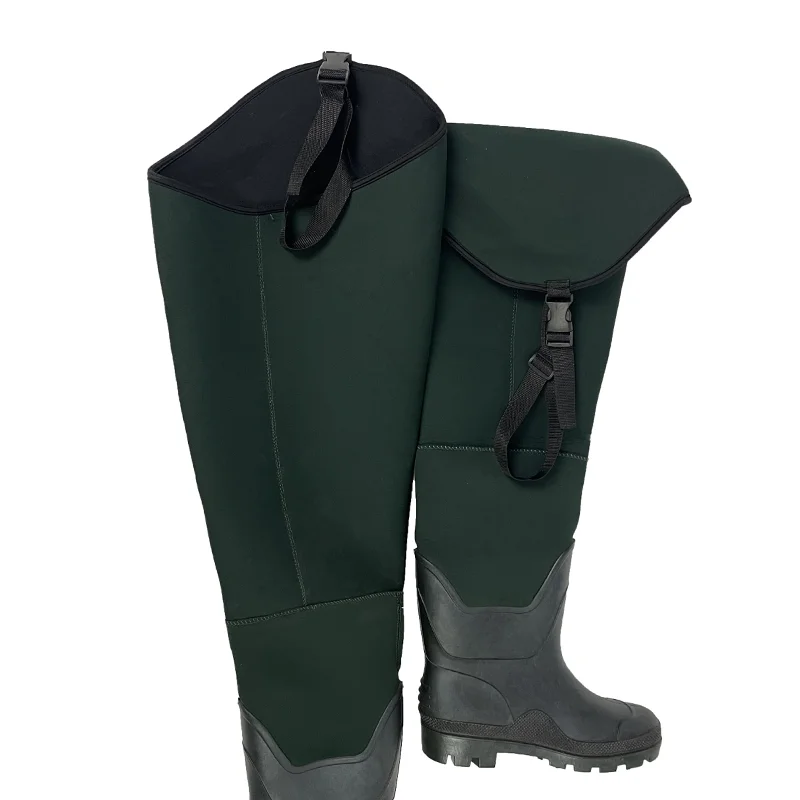 Waders Boot Foot Waders Sbr Bootfoot Hip Wader Wearresistant Fishing Thickened Waterproof