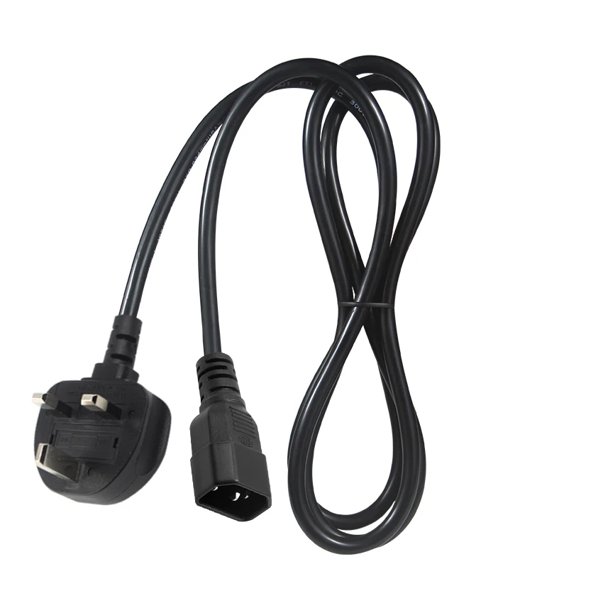IEC320 C14 eine UK BS1363A Steckdose, IEC Stecker 3Pin Buchse Power Adapter Kabel für PDU USV (0 IEC320 C14 eine UK BS1363A Steckdose, IEC Stecker 3Pin Buchse Power Adapter Kabel für PDU USV (0