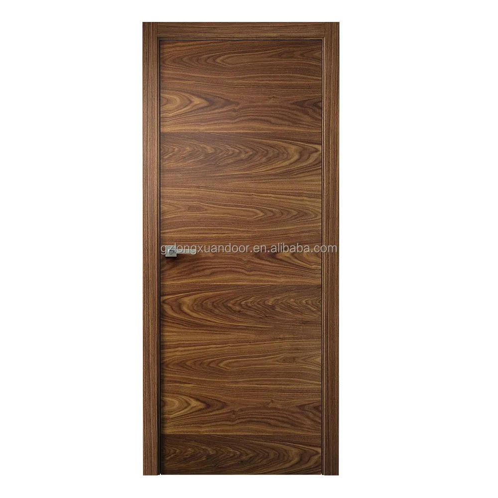 Modern Prehung Composite Door Solid Core Wooden German Vertical Stripe Design for Bedroom Bathroom Entry MDF/bedroom Interior