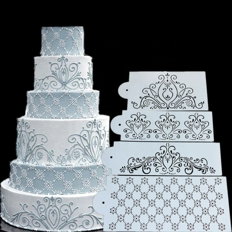 Lace Cake Decorate Tools Flowers Suger Craft Stencil Spray Art Molds Diy  Candy Template Mold Fondant Stencil For Cake Macke - Buy Embossing Spraying Stencil  Cake Decorating Tools Sugar Sieve Chocolate Cake