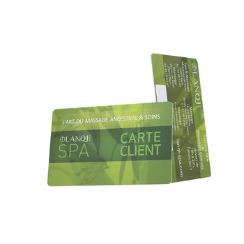 Wholesale Plastic Barcode Salon beauty Membership Gift Card PVC Customized Printed Loyalty Card