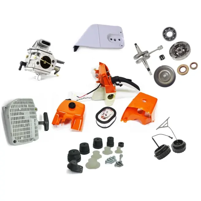MS382 Cylinder Block Assembly of Chain Saw  52mm Cylinder Piston Pin Rings Circlips Kit for Stihl MS382 Chainsaw