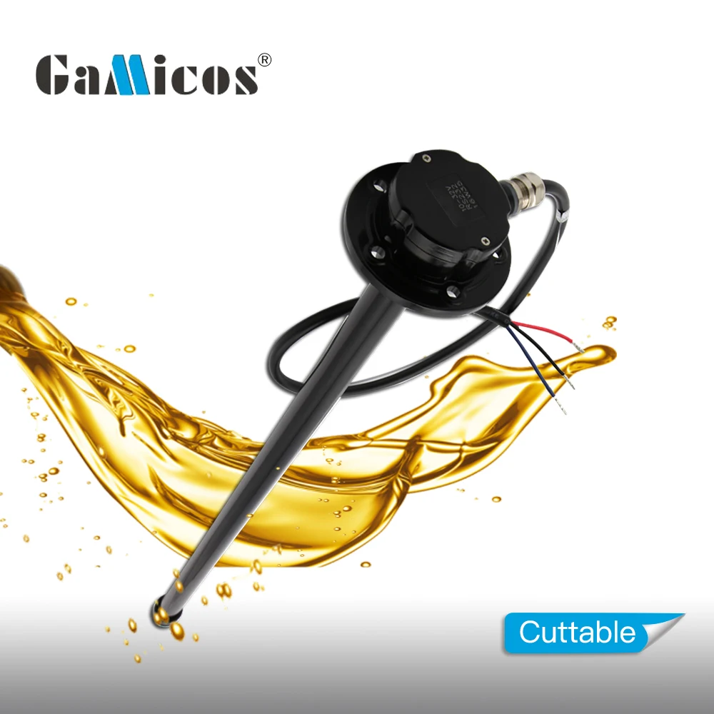 GLTV7 700mm 0~5V Cuttable Capacitive Fuel tank Level Sensor for diesel Generators