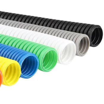 32 Flame-Retardant PVC Corrugated Electrical Conduit Tube Premium Product Category Plastic Tubes