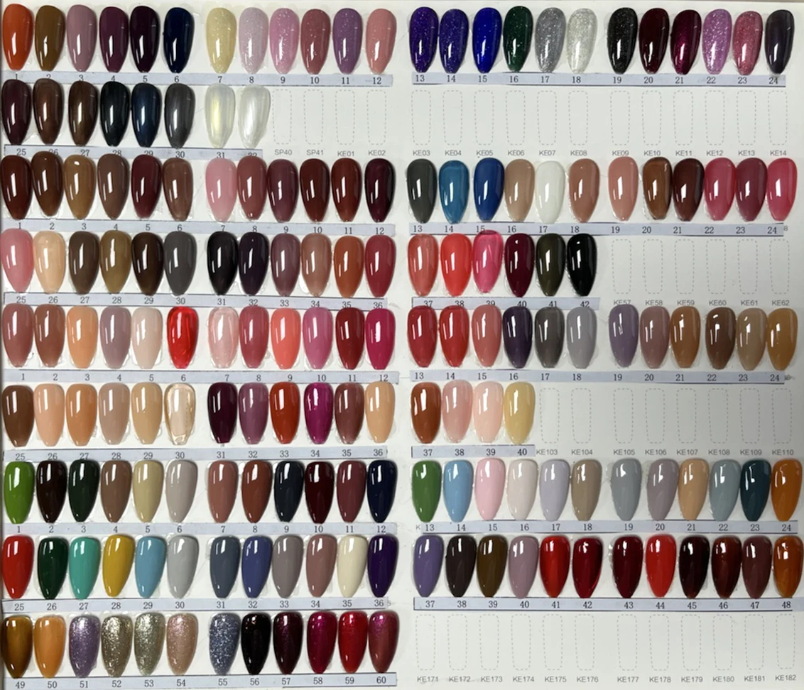 Roniki 308 Colors Professional Nail Supplies Soak Off Gel Polish Custom ...