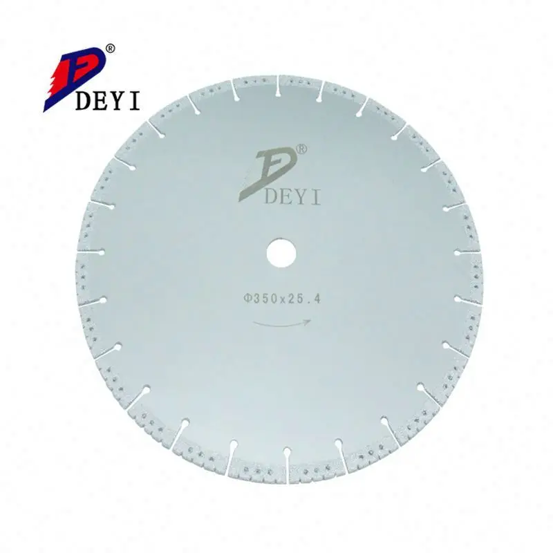 Wet/dry Abrasive Cutting Tools Disc/dick Brazed Granite Marble Diamond Ring Saw Blade for Cutting