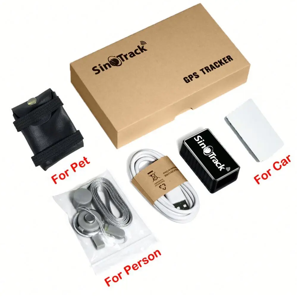 Remotely Control SinoTrack ST-903 Device Coin Size Pet Tracker GPS