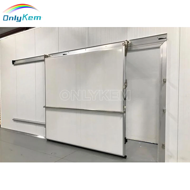 Cold Storage Manual Electric Sliding Door for Large Cold Room