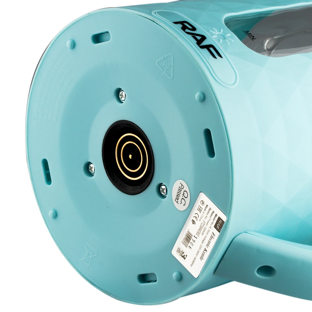 Electric Kettles High Quality Borosilicate Glass Raf 2.0l 2000w New