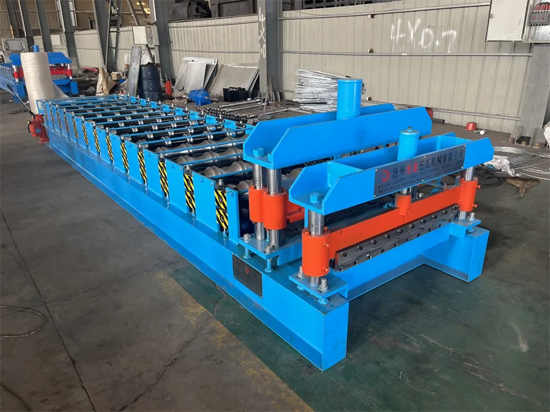 Three Layer Machine TR4 TR6 Double Layer IBR Zinc Roof Sheet Roll Forming Machine