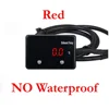 rojo NO resistente al agua