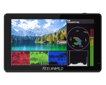 FEEL WORLD LUT5 5.5 Inch High Bright 1600nit Dslr Field Monitor DSLR hd Camera Monitor Camera Monitor detail image